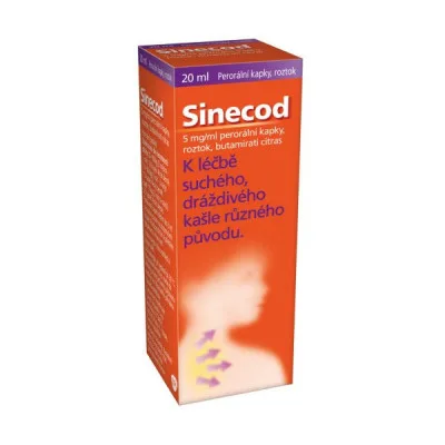 Sinecod 0.5% por.gtt.sol. 1x20ml CZ