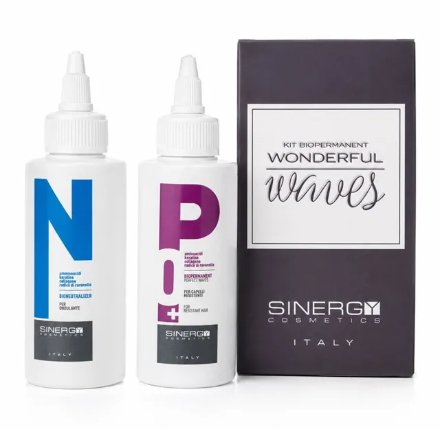 Sinergy Cosmetics Sinergy Biopermanent Kit P0 90ml + N 100ml - Trvalá na odolný a pevný vlas