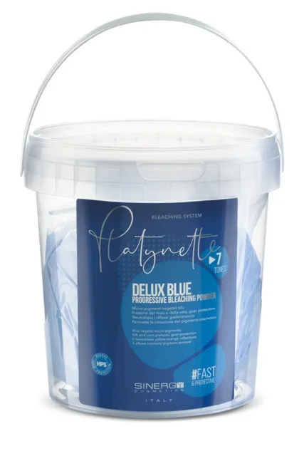 Sinergy Cosmetics Sinergy Delux Compact Blue Bleaching Powder 500g - Melírovací prášek
