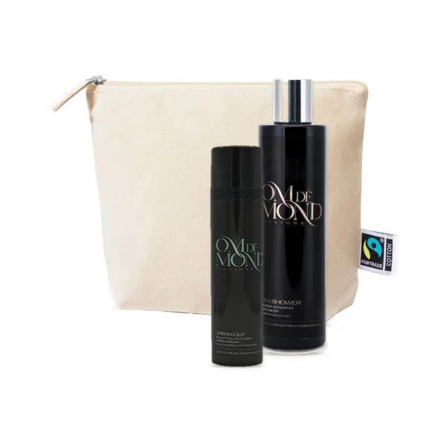 Sinergy Cosmetics Sinergy For Men Gift Set Urban - Pánský set šampon a sprchový gel + gel + taštička