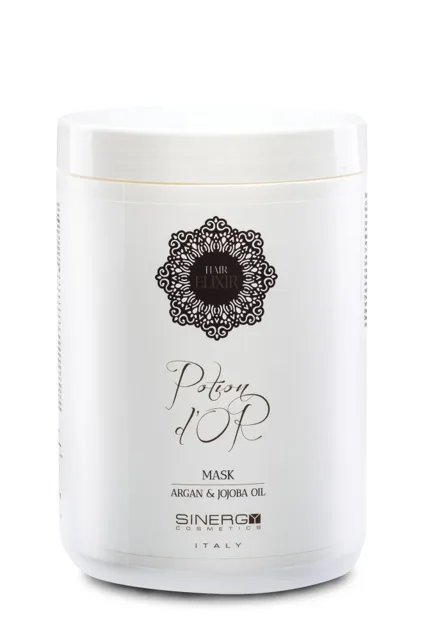Sinergy Cosmetics Sinergy Potion D'Or Argan Mask 1000ml - Maska s arganovým a jojobovým olejem