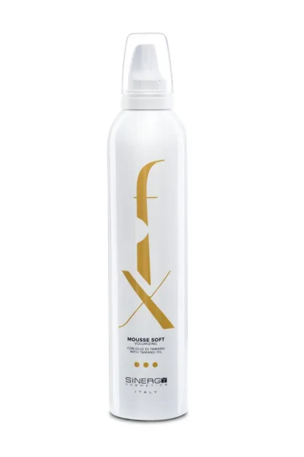 Sinergy Cosmetics Sinergy Style Fix Soft Mousse 300ml - Objemová pěna na vlasy