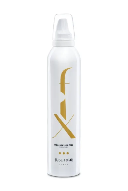 Sinergy Cosmetics Sinergy Style Fix Strong Definition Mousse 300ml - Silně tužící pěna na vlasy