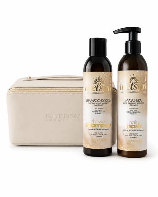 Sinergy Cosmetics Sinergy Welsun Set Duo - Letní balíček na vlasy šampon - maska