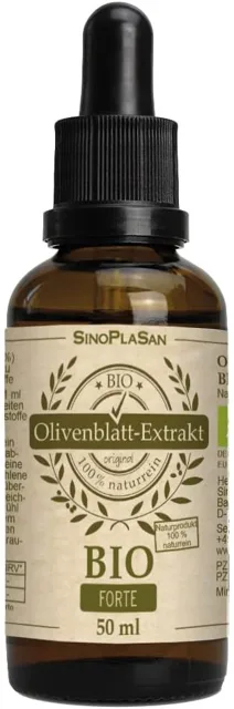 SinoPlaSan Organický extrakt z olivových listů Forte 50 ml