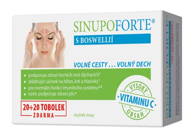 Sinupo Forte s Boswellií 400 tobolek