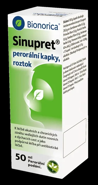 Sinupret kapky 50ml