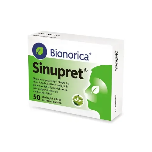 Sinupret obalené tablety 50 ks