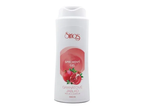 Sirios Herb Sprchový gel Granátové jablko 500ml
