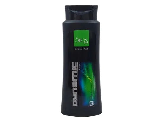 Sirios Herb Sprchový gel pro muže Dynamic 500ml