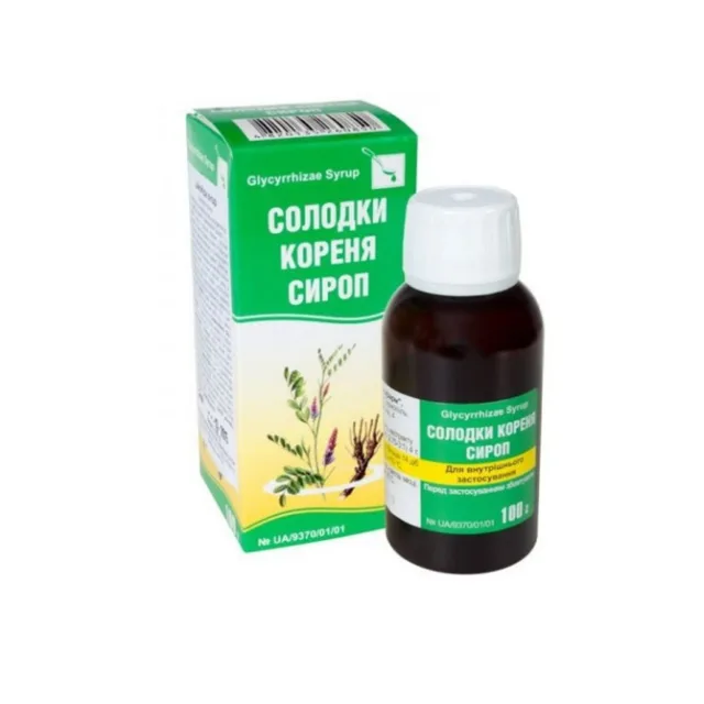 Sirup z lékořice při kašli a chrapotu - 100 g - Ternopharm