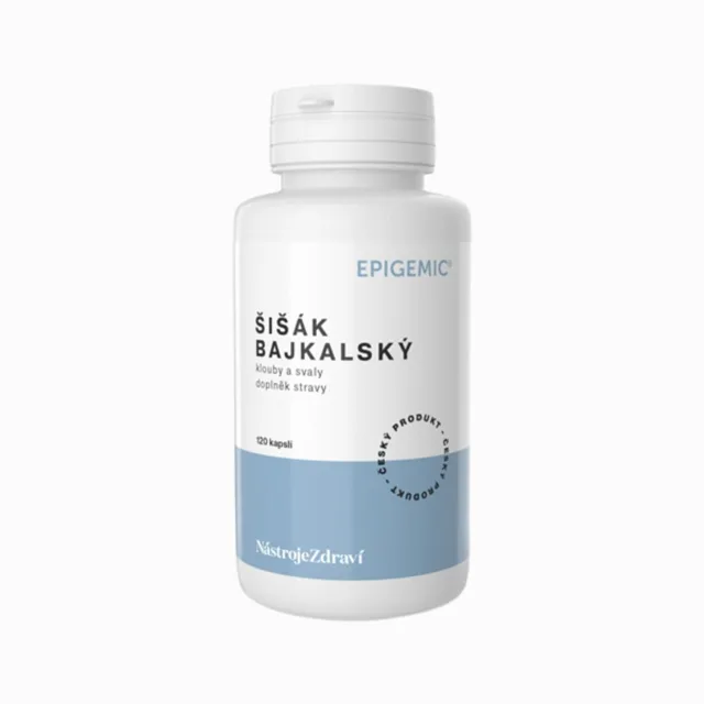 Šišák bajkalský kořen - 120 kapslí - Epigemic®