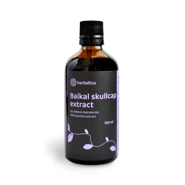 Šišák bajkalský – tinktura 100 ml – Herbatica