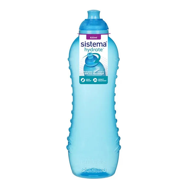 SISTEMA Hydrate láhev squeeze twist‘n’sip modrá 620 ml