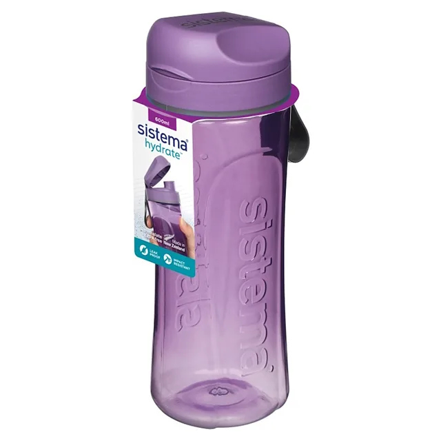 SISTEMA Hydrate Tritanová láhev Swift Flip Top fialová 600 ml