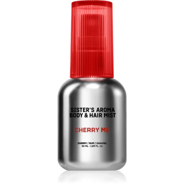 Sister's Aroma Cherry Me parfémovaná mlha na tělo a vlasy pro ženy 50 ml