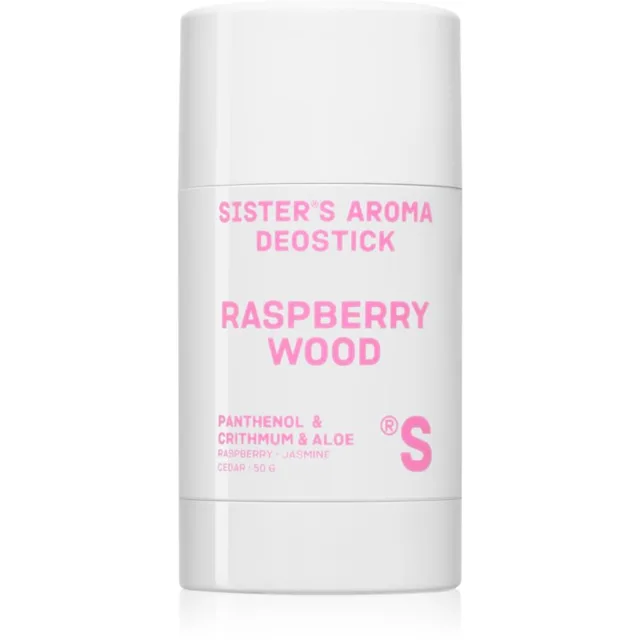 Sister's Aroma Wood Deostick tuhý deodorant proti zápachu a pocení 50 g