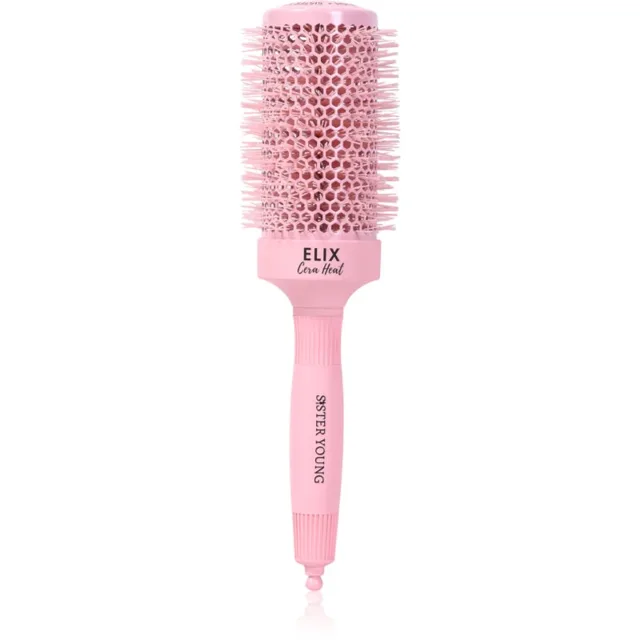 Sister Young ELIX Round Brush Cera Heat Pink kulatý kartáč na vlasy 53mm 1 ks