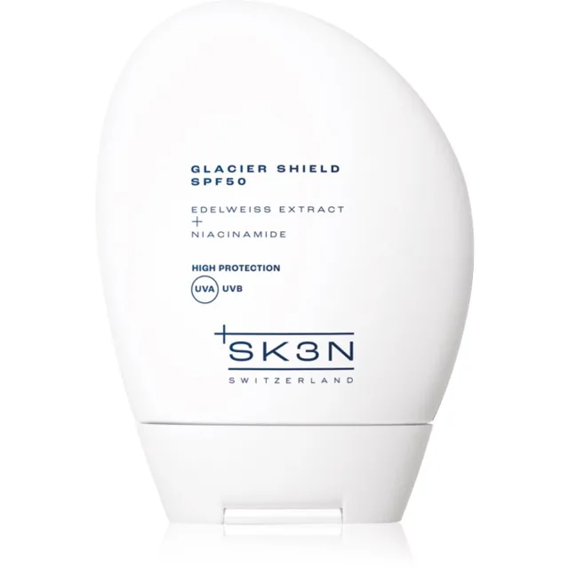 SK3N Glacier Shield SPF 50 lehký ochranný fluid SPF 50 50 ml