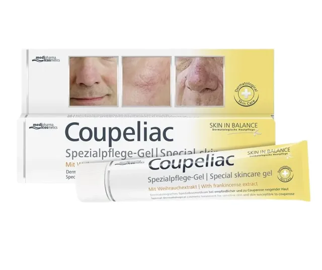 Skin in balance Coupeliac dermatologický gel proti zčervenání a kuperóze 20 ml