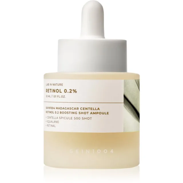 SKIN1004 Lab In Nature Retinol 0.2% Boosting Shot Ampoule regenerační protivráskové sérum zvyšující elasticitu pleti 30 ml