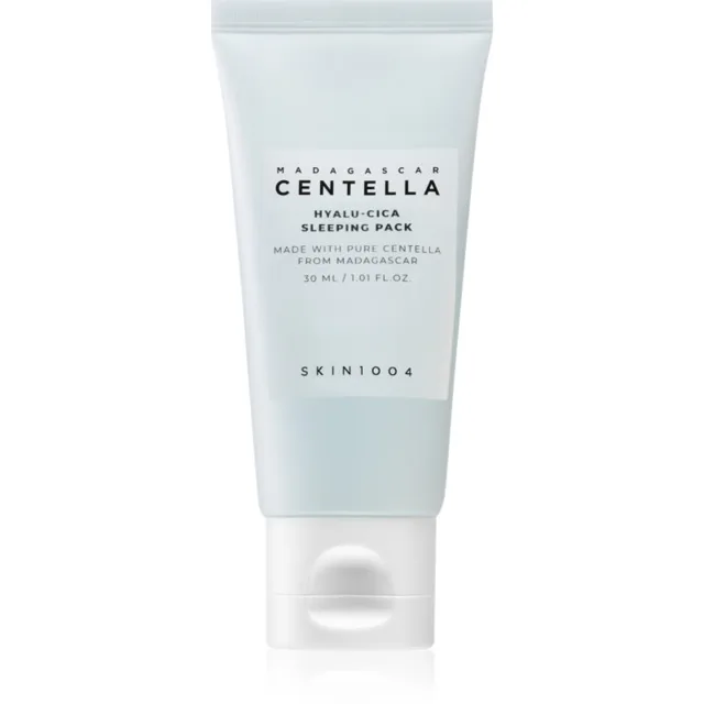 SKIN1004 Madagascar Centella Hyalu-Cica Sleeping Pack zdokonalující a hydratační maska na noc pro vypnutí pleti 30 ml