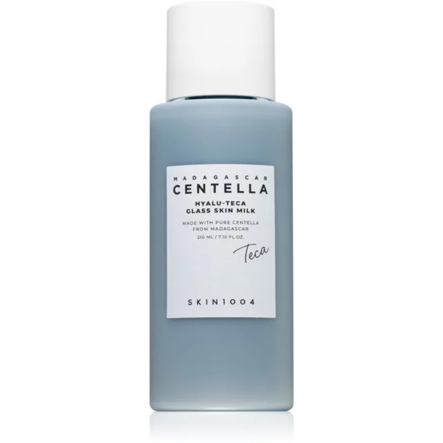 SKIN1004 Madagascar Centella Hyalu-Teca Glass Skin Milk mléčné tonikum pro rozjasnění a hydrataci 210 ml