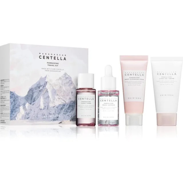 SKIN1004 Madagascar Centella Poremizing Travel Kit cestovní sada pro vyhlazení pleti a minimalizaci pórů