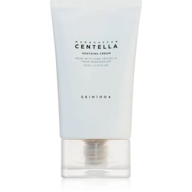 SKIN1004 Madagascar Centella Soothing Cream bohatý výživný a zklidňující krém pro regeneraci a obnovu pleti 75 ml