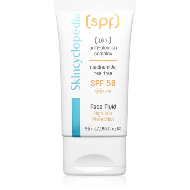 Skincyclopedia Anti-Blemish ochranný fluid proti pigmentovým skvrnám SPF 50 50 ml