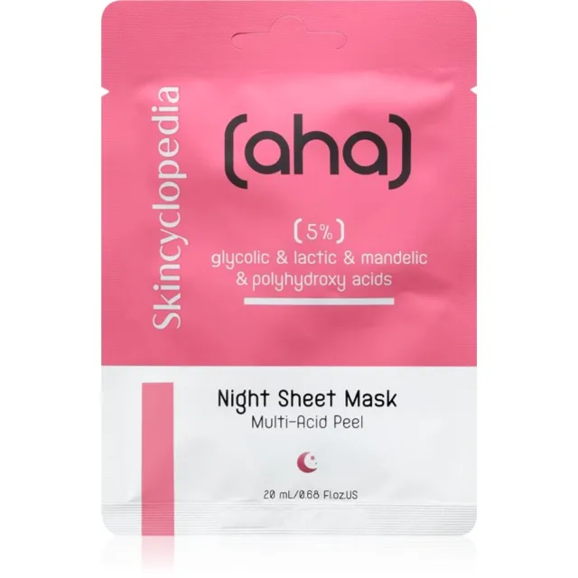 Skincyclopedia Night Sheet Mask plátýnková maska na noc 20 ml