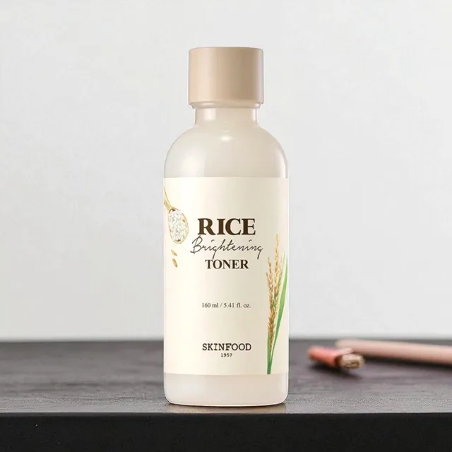 SKINFOOD - Rice Brightening Toner - Rozjasňující rýžový toner - 160 ml