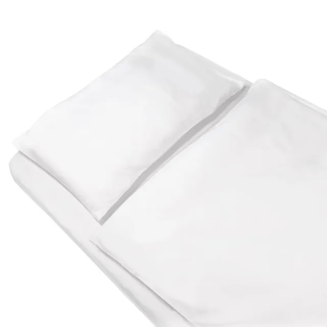 SkinPro Silver – dětské povlečení na přikrývku 100 × 135 cm bílá