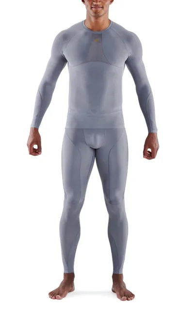 SKINS Kompresní tričko Long Sleeve Series-5 Grey