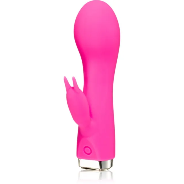 Skins Minis The Bijou Bunny vibrátor se stimulátorem klitorisu Pink 12.2 cm