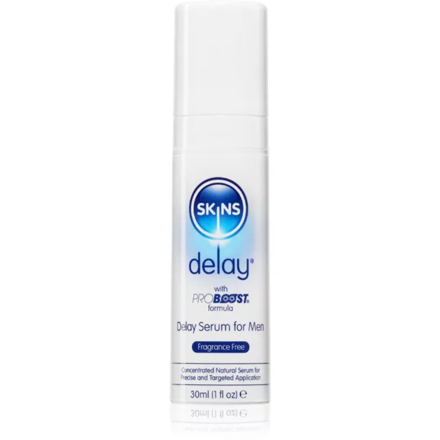 Skins Natural Delay sprej pro oddálení ejakulace 30 ml