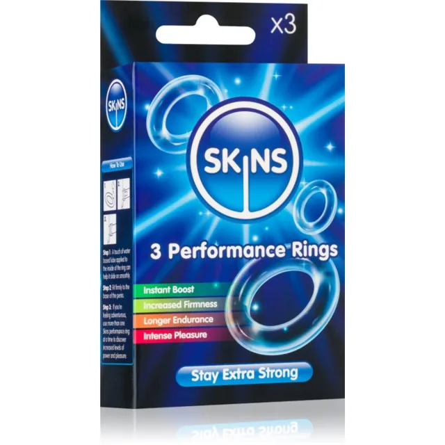 Skins Performance Ring kroužek na penis 3 ks