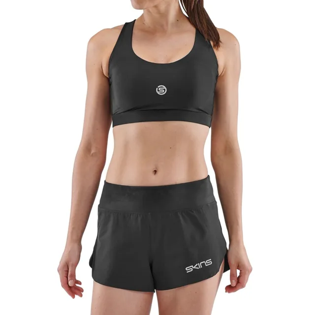 SKINS Sportovní podprsenka Active Series-3 Black