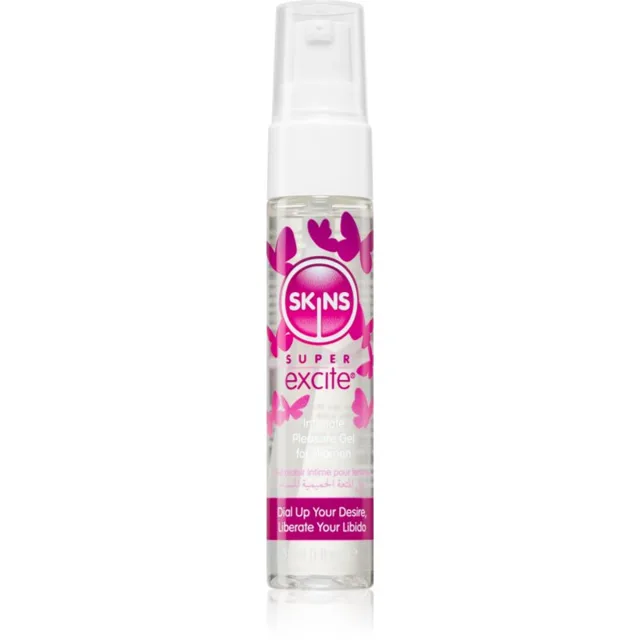 Skins Super Excite Clitoral stimulační gel pro ženy 30 ml