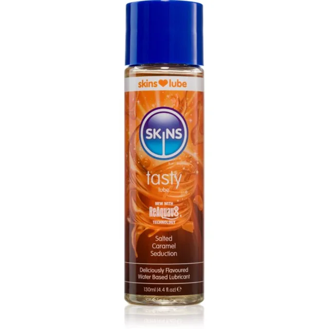 Skins Tasty Caramel lubrikační gel 130 ml