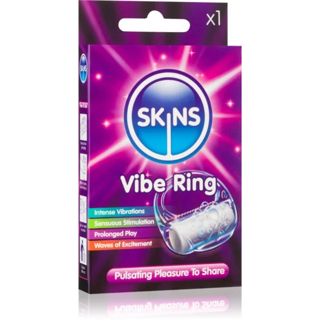 Skins Vibrating Ring kroužek na penis jednorázový 1 ks