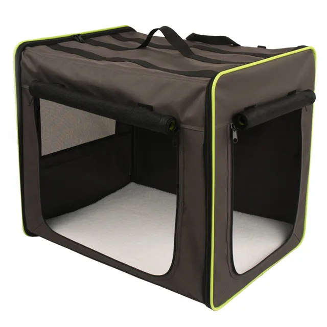 Skládací bouda na cesty First Class Basic - Velikost XL: D 96,5 x Š 66 x V 73,5 cm, červená/šedá
