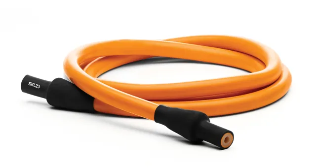SKLZ Training Cable Light, odporova guma oranžová, slabá 13 - 18 kg 13kg - 18kg