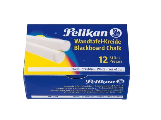 Školní křída bílá 12 ks