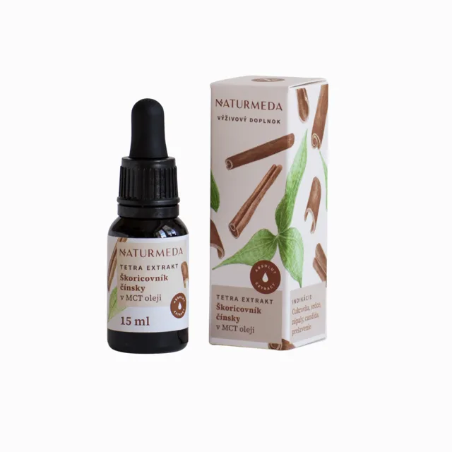 Skořice cejlonská – Tetra bylinný extrakt – 15 ml – Naturmeda