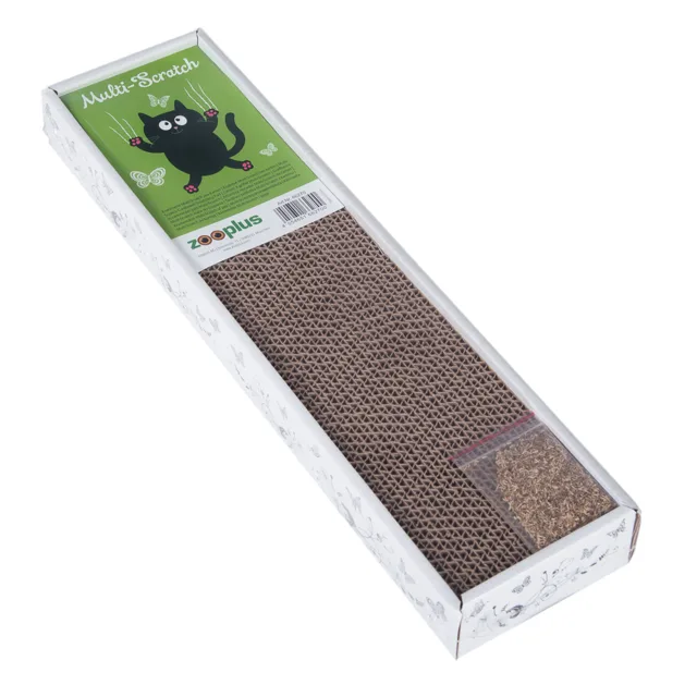 Škrabací podložka Multi-Scratch z kartónu - D 47 x Š 12 x V 5 cm (motýl)