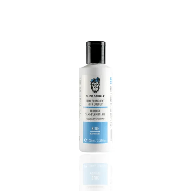 Slick Gorilla Semi Permanent Hair Colour barva na vlasy Blue 100 ml