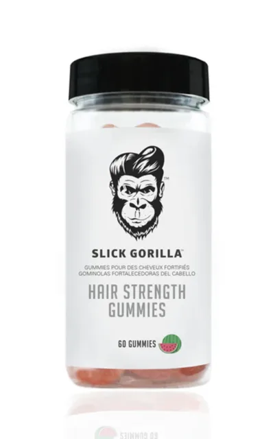 SLICK GORILLA Vitamínoví medvídci pro posílení vlasů 60 ks