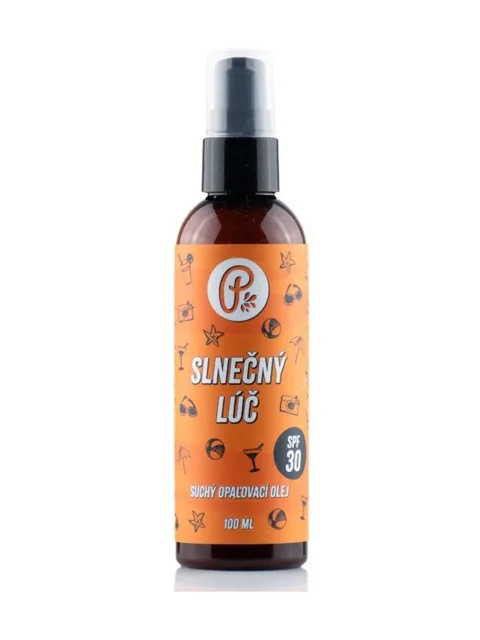 Sluneční polibek - suchý opalovací olej SPF30 100 ml