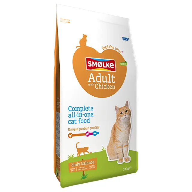 Smølke Cat Adult Chicken & Rice - 10 kg